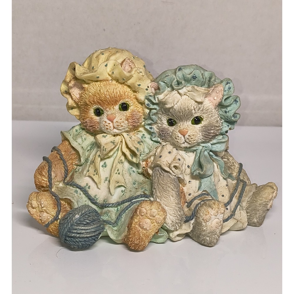Enesco‎ Calico Kittens Always There Friendship Mother's Day Gift Cat Figurine